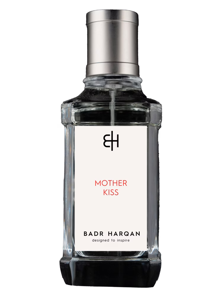 Badr Harqan Mother Kiss