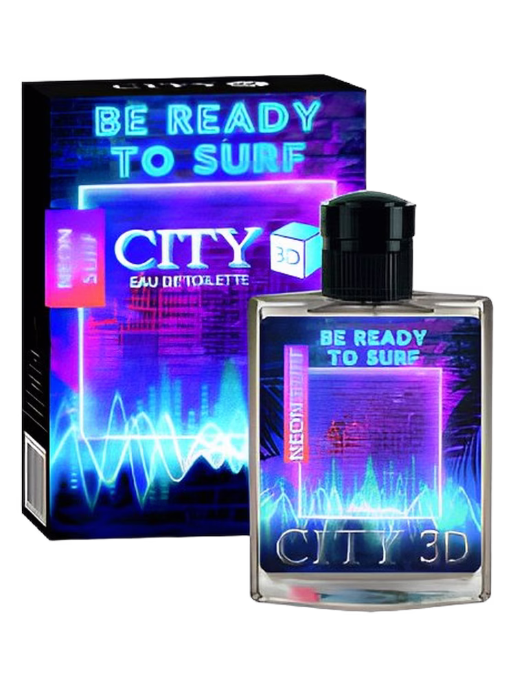 City Parfum CITY 3D Neon Surf