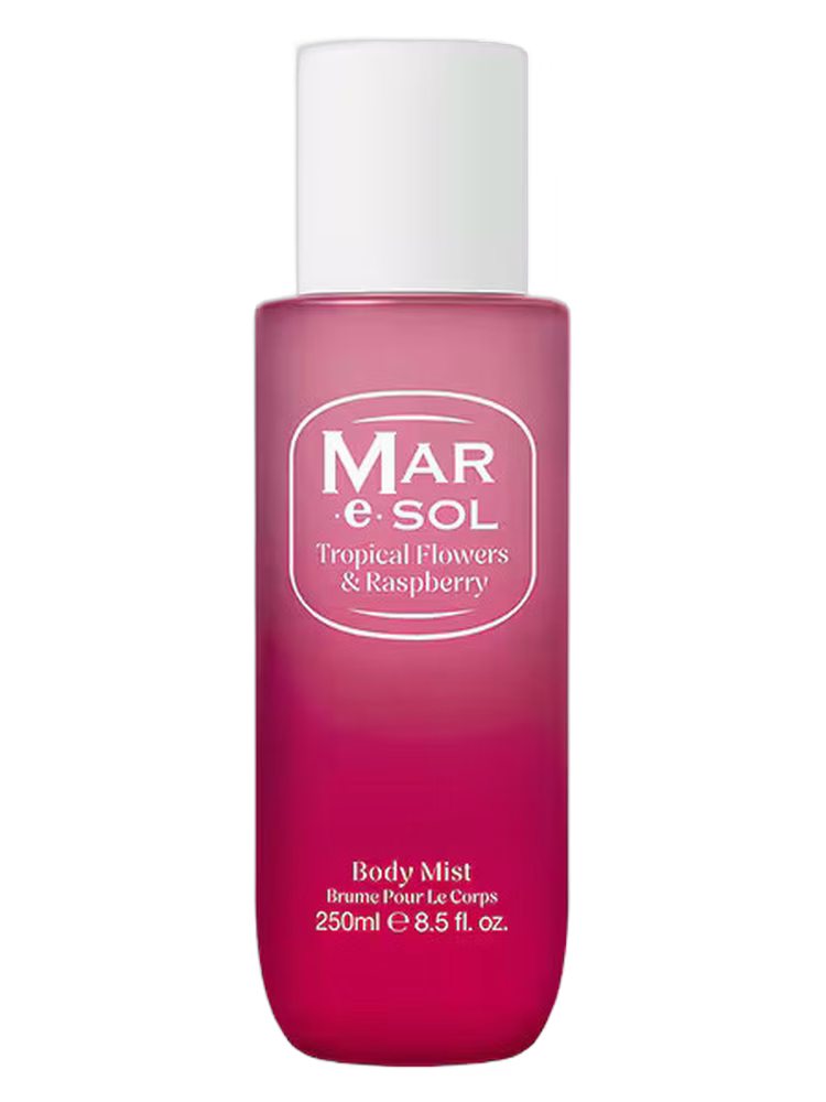 Mar e Sol Tropical Flowers & Raspberry Body Mist