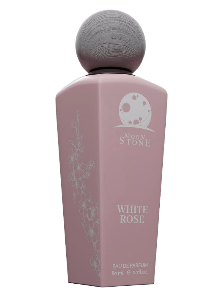 Moon Stone White Rose