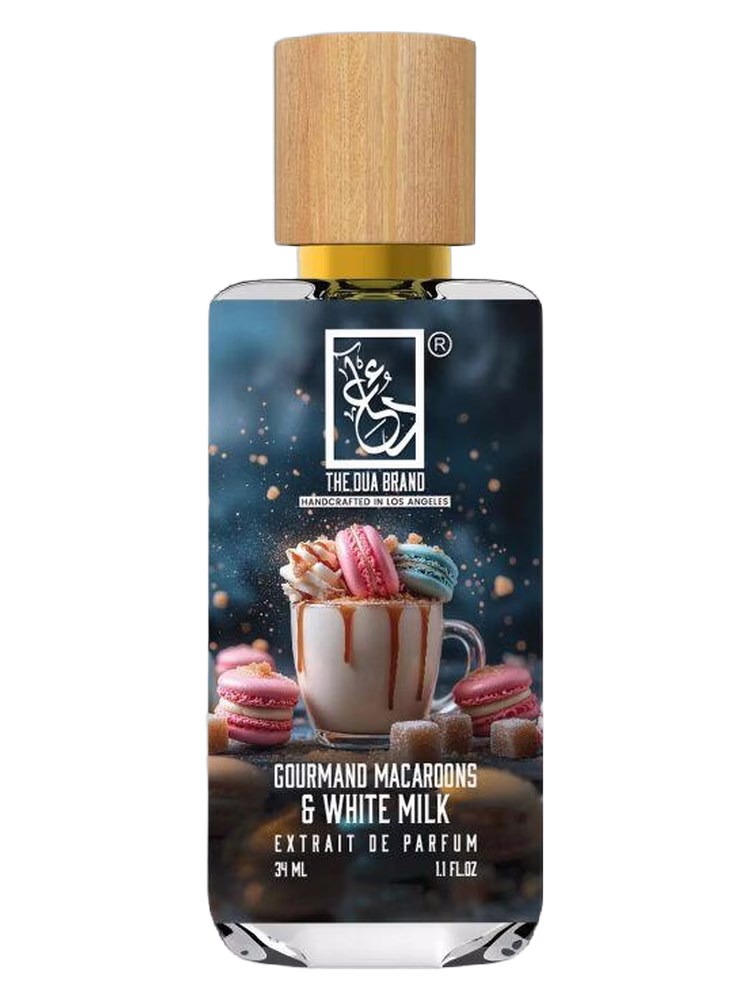 The Dua Brand Gourmand Macaroons & White Milk