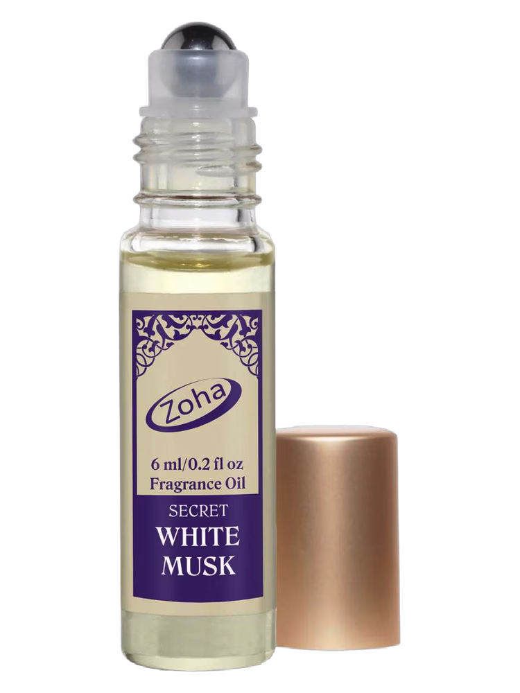 Zoha Fragrances White Musk Perfume Oil Roll On