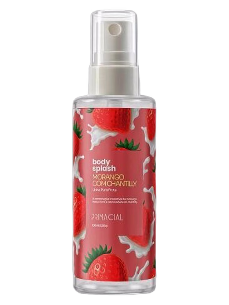Primacial Pura Fruta Morango com Chantilly