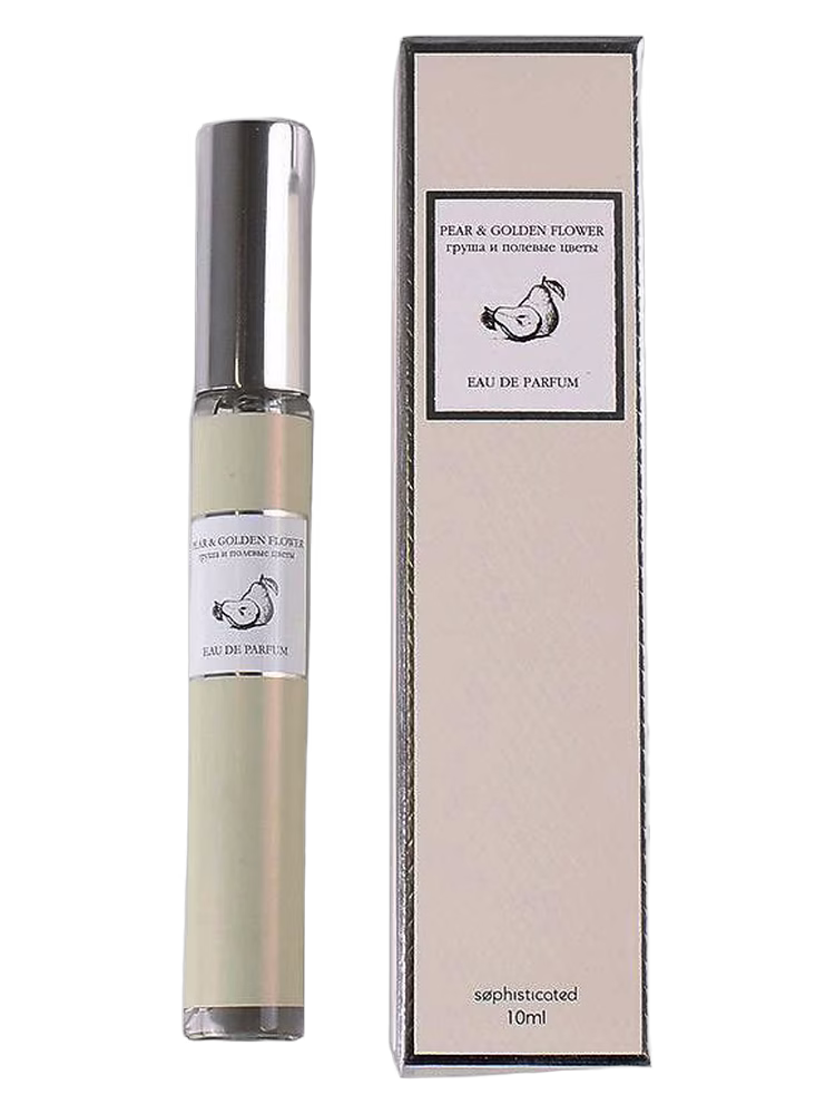 Sophisticated Pear & Golden Flower