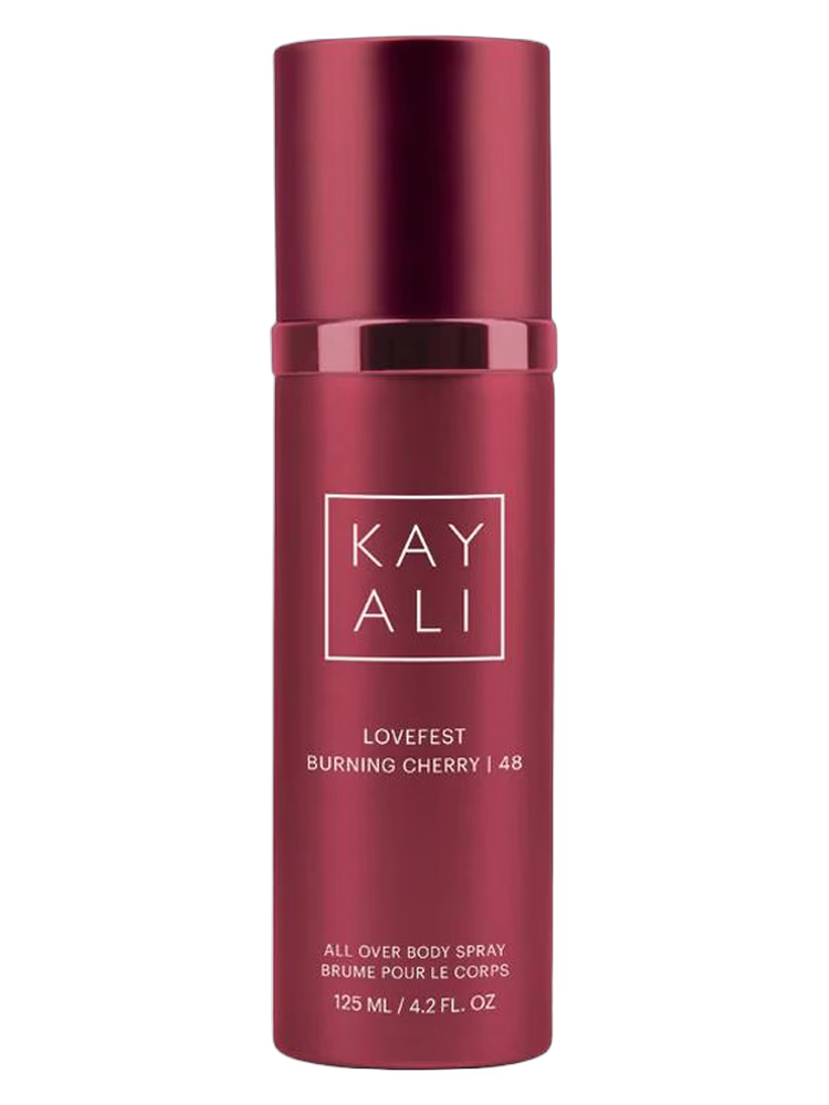 Kayali Fragrances Lovefest Burning Cherry | 48 All Over Body Spray
