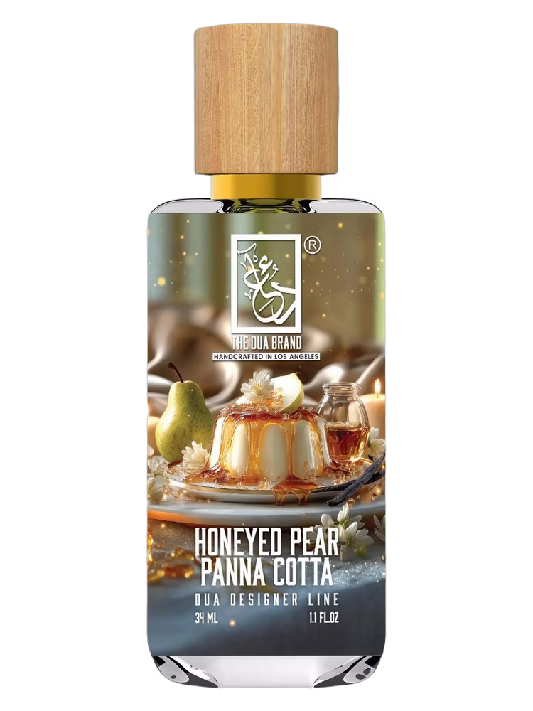 The Dua Brand Honeyed Pear Panna Cotta