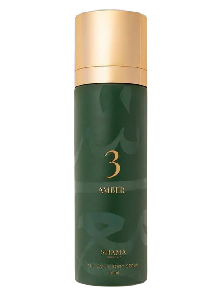 Shama Perfumes Amber 3 Body Spray