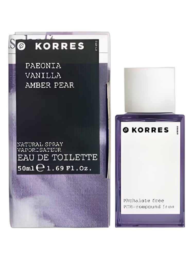Korres Peonia Vanilla Amber Pear