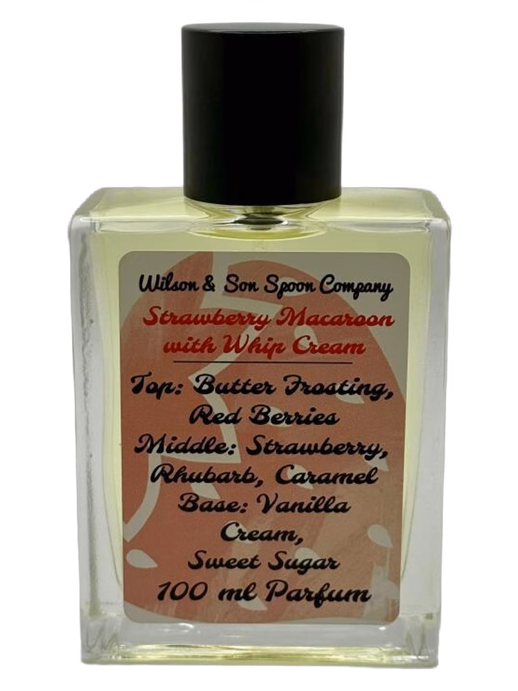 Wilson and Son Spoon Co. Strawberry Macaroon with Whip Cream