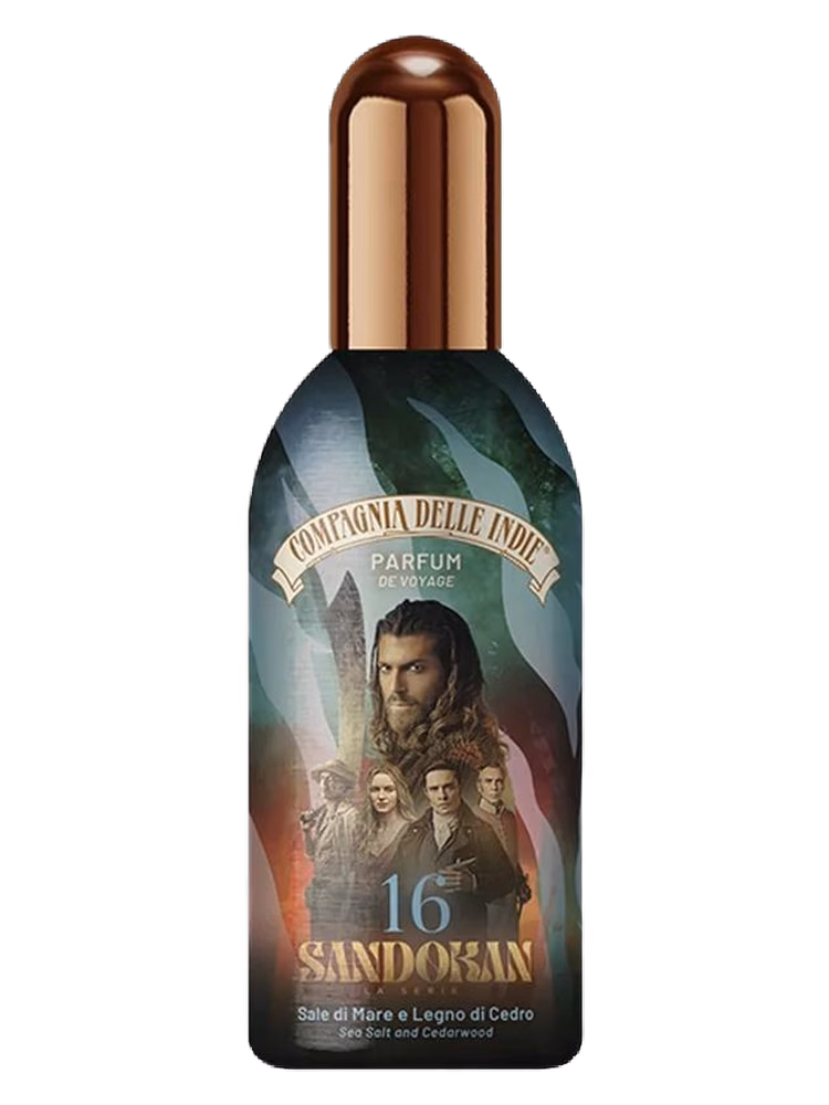 Compagnia Delle Indie Parfum De Voyage 16 Sandokan - Sale di Mare e Legno di Cedro