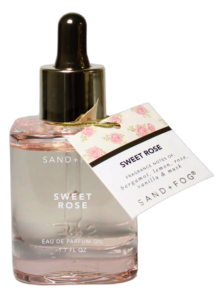 Sand + Fog Sweet Rose Perfume Oil