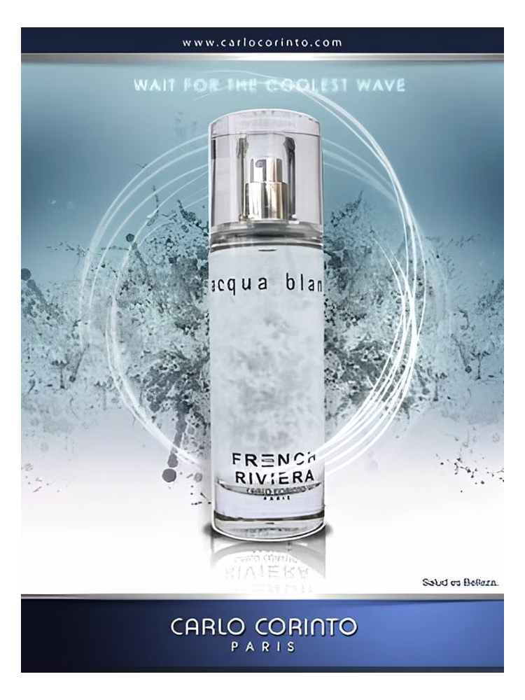 Carlo Corinto French Riviera Aqua Blanc