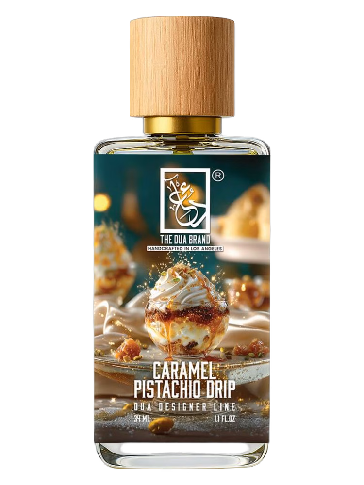 The Dua Brand Caramel Pistachio Drip