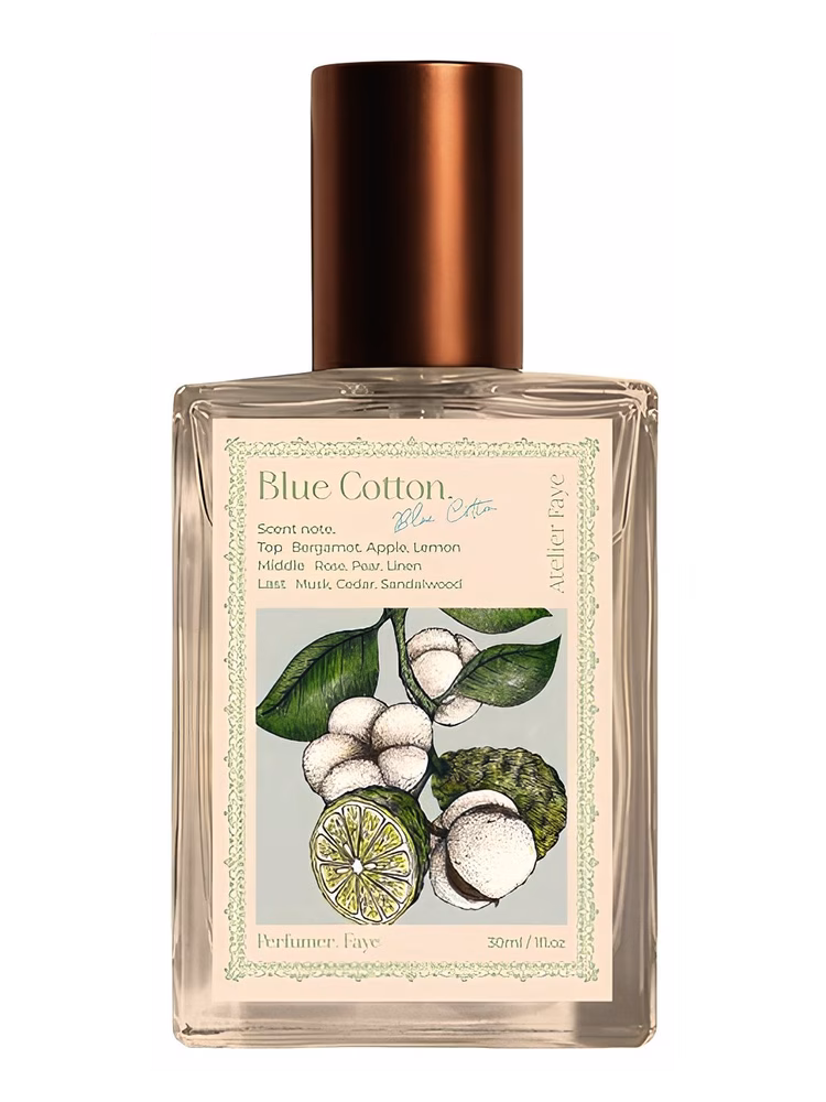 Atelier Faye Blue Cotton