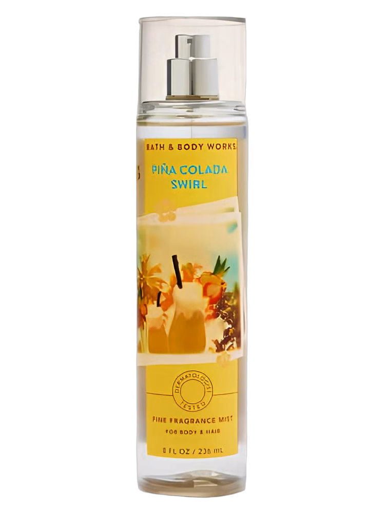Bath & Body Works Pina Colada Swirl