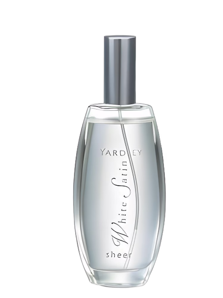 Yardley Sheer White Satin