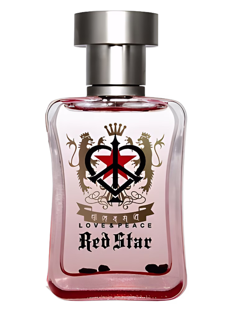 Expand Love & Peace Red Star