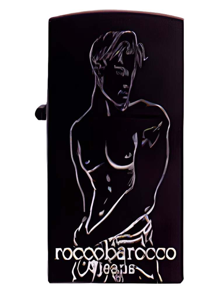 Roccobarocco Black Jeans Homme