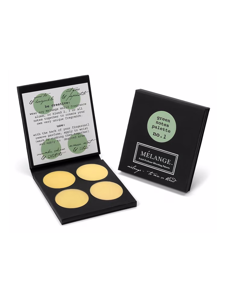Melange Perfume Green Notes Palette No. 1