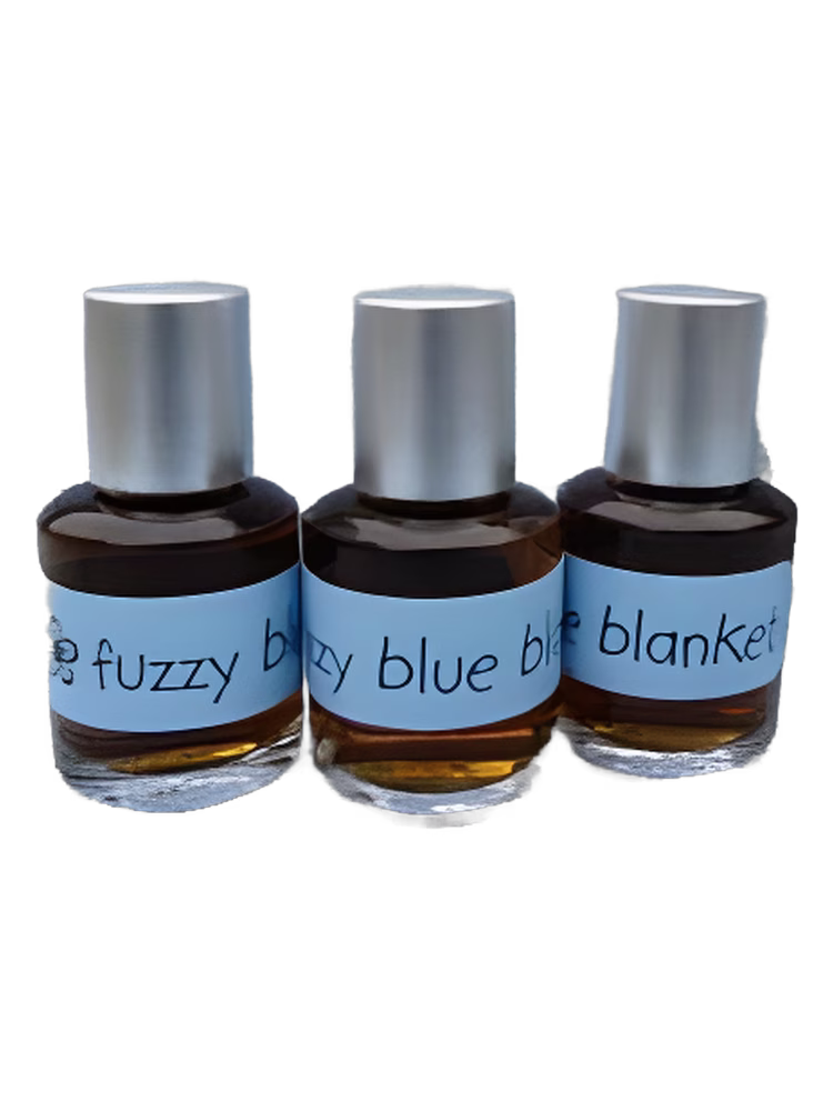 Skye Botanicals Fuzzy Blue Blanket