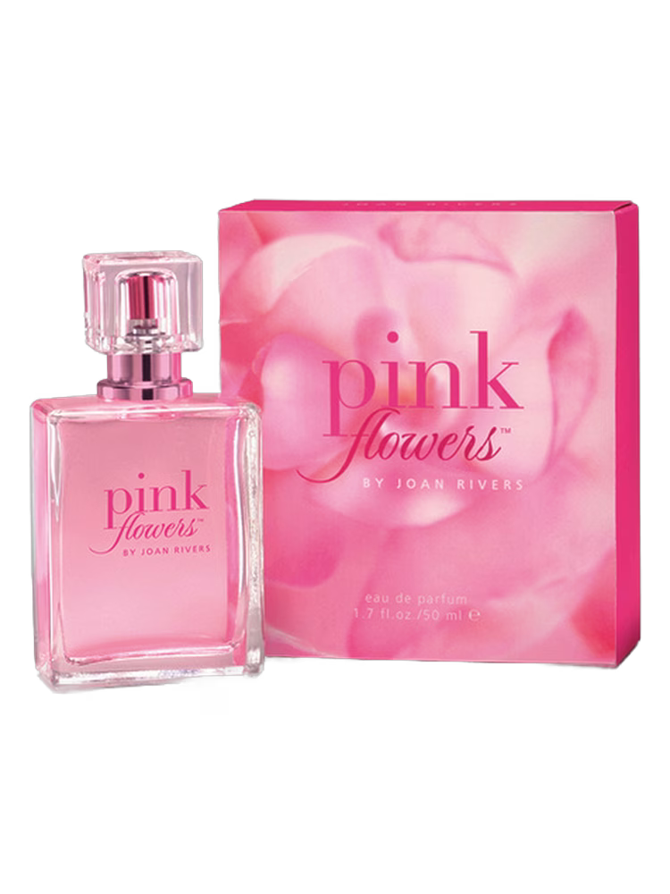 Joan Rivers Pink Flowers