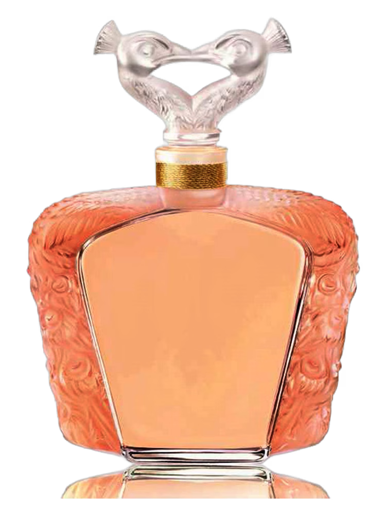 Lalique Lalique de Lalique Deux Paons Crystal Flacon