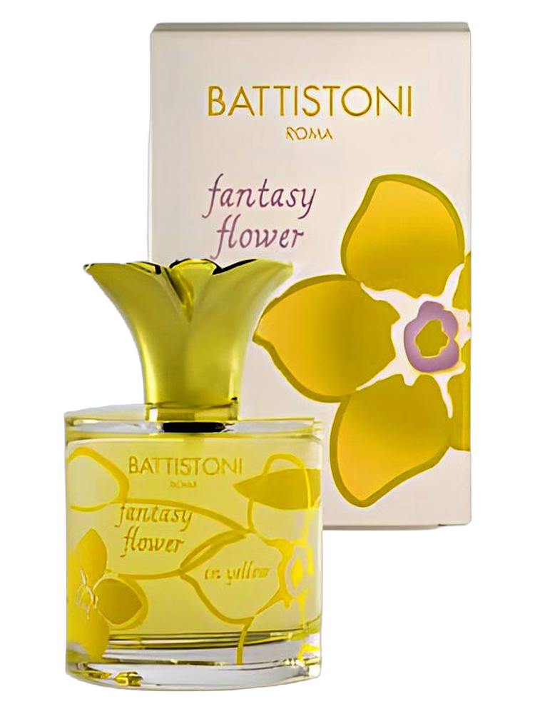 Battistoni Fantasy Flower In Yellow