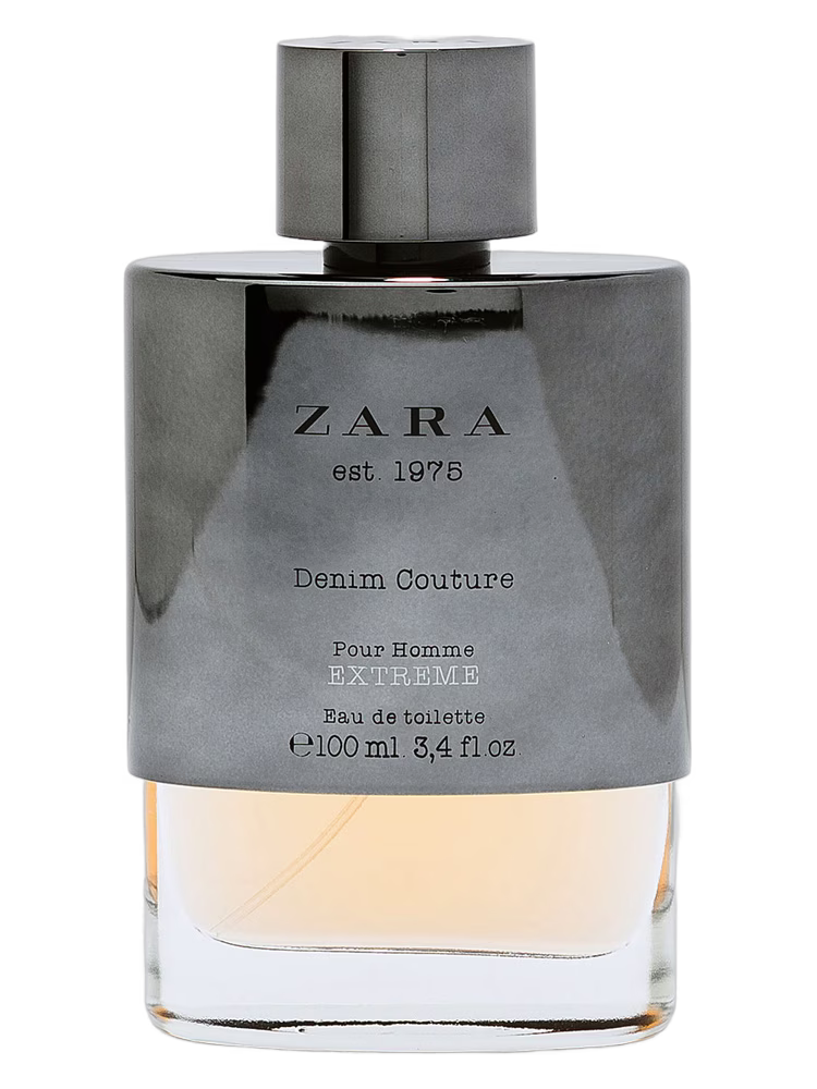 Zara Zara EST 1975 Denim Couture Extreme