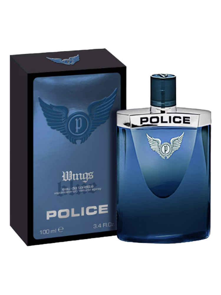 Police Wings Blue