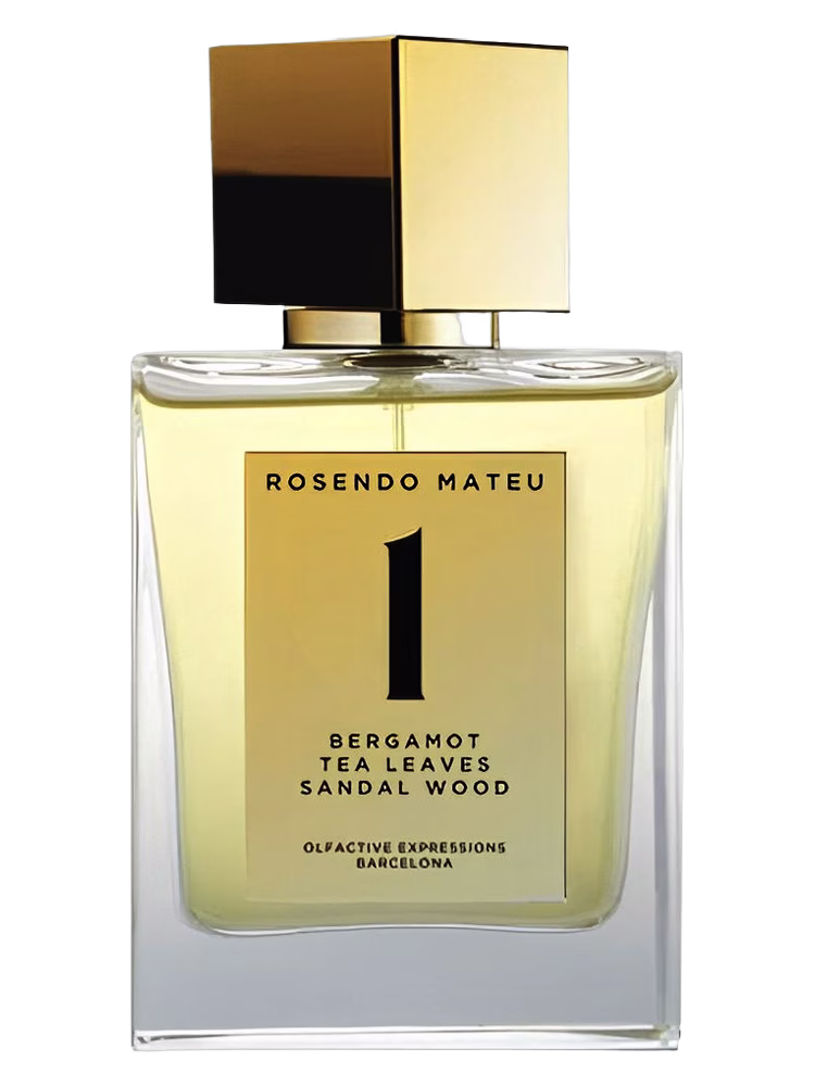 Rosendo Mateu Olfactive Expressions NO 1 Bergamot, Tea Leaves, Sandal Wood