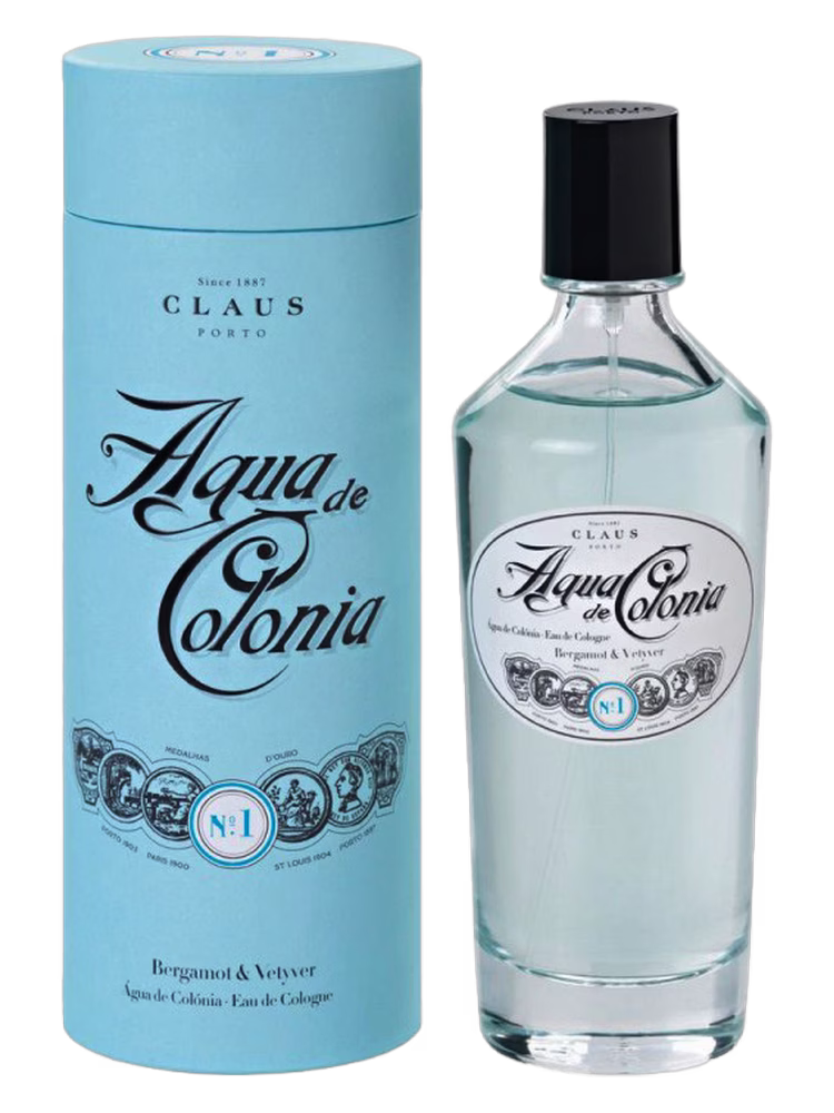 Claus Porto Agua de Colonia No.1 Bergamot & Vetyver