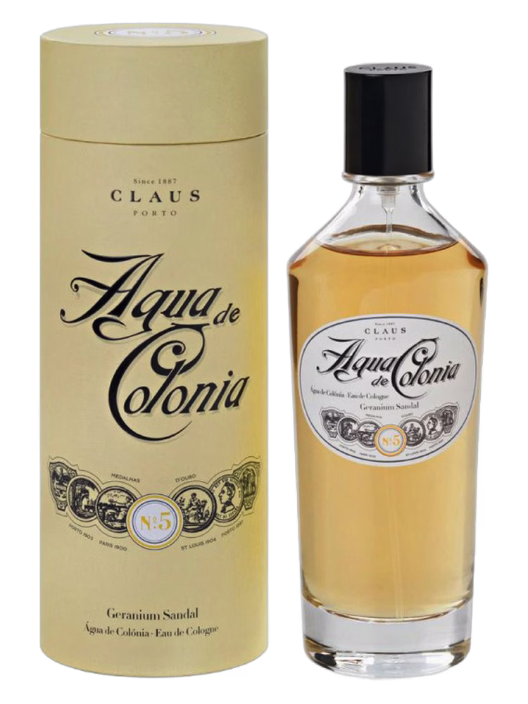 Claus Porto Agua De Colonia No.5 Geranium Sandal