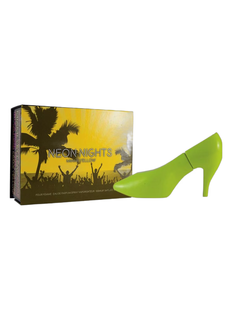 Laurelle London Sexxy Shoo Neon Nights Miami Yellow