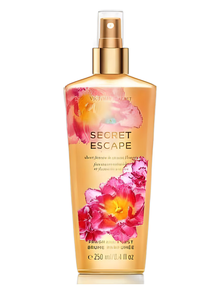 Victoria's Secret Secret Escape Sheer Freesia & Guava Flowers