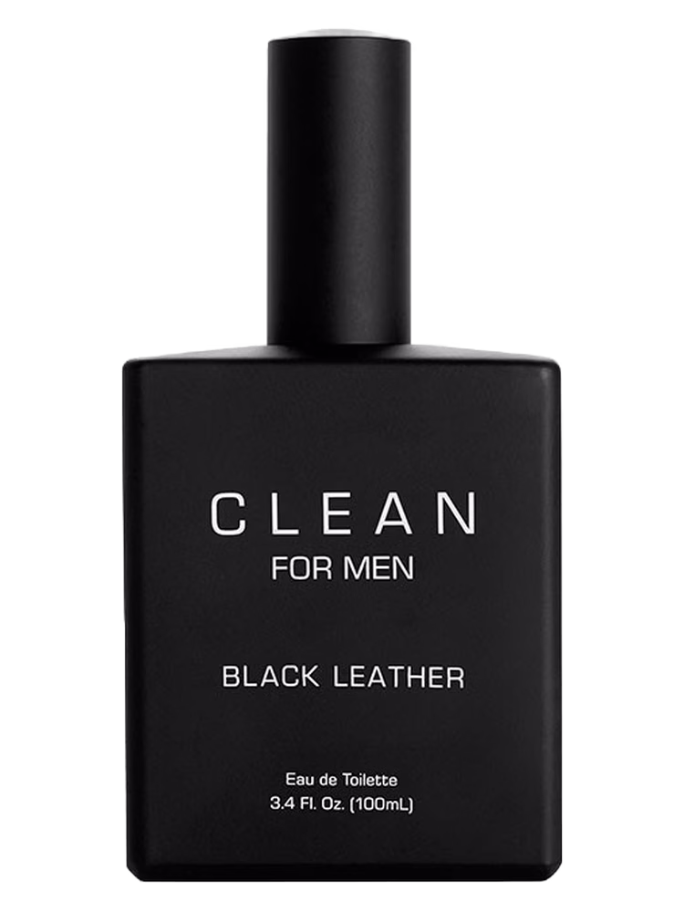 Clean Clean For Men Black Leather