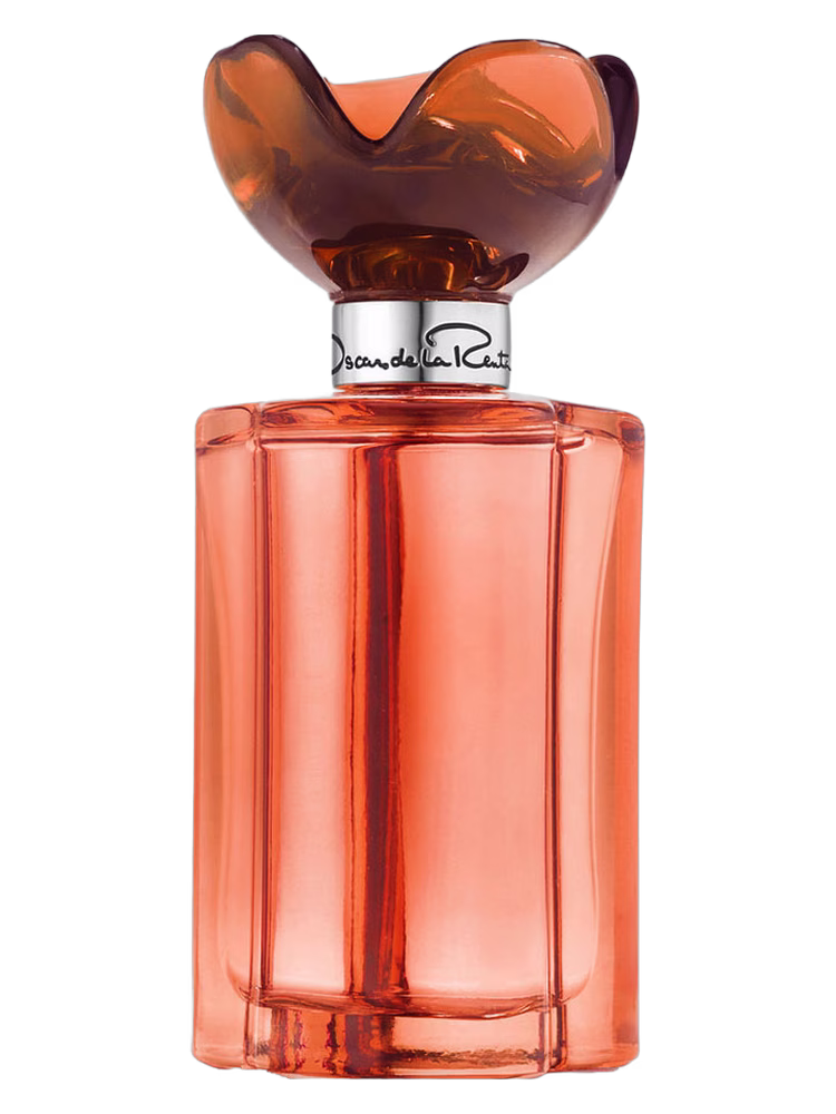 Oscar de la Renta Orange Flower