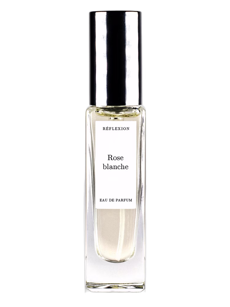 Reflexion Rose Blanche