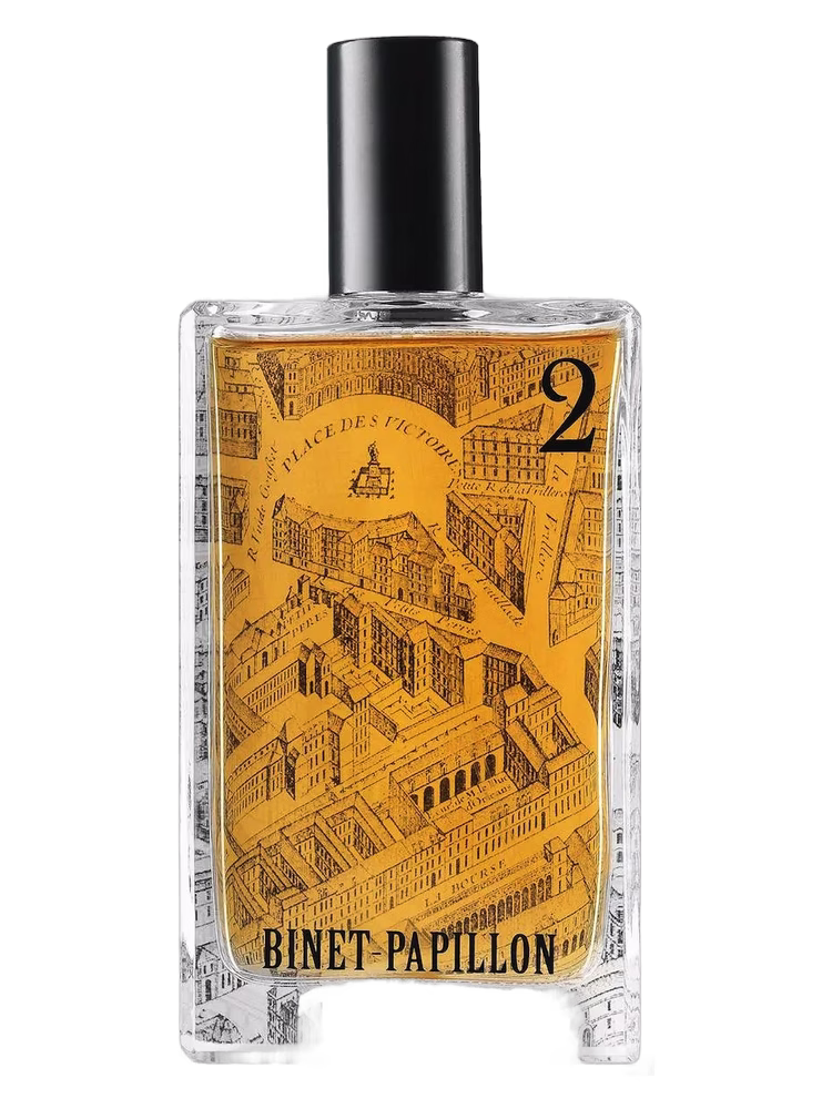 Binet-Papillon Nº 2 Ambre Demi-Deuil