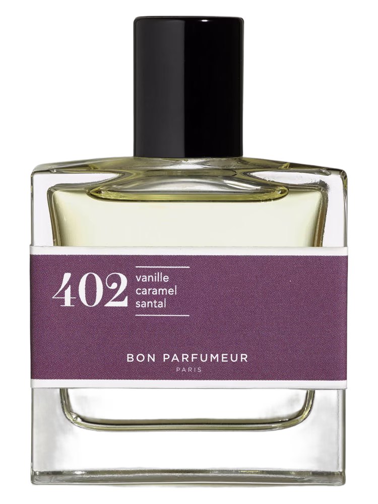 Bon Parfumeur 402 vanilla, toffee, sandalwood