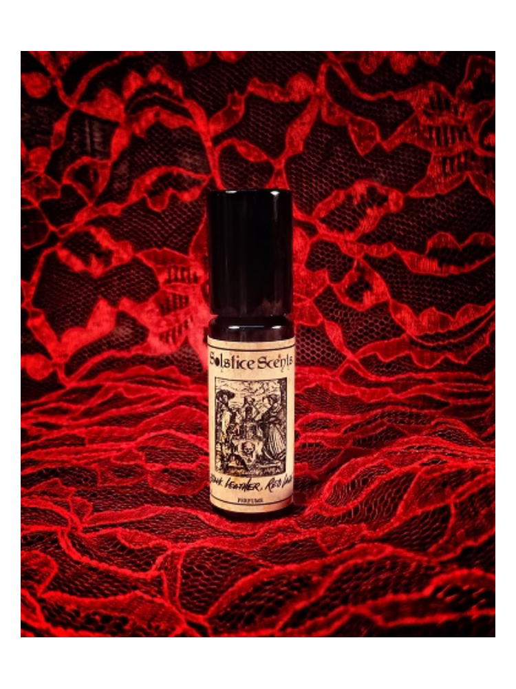 Solstice Scents Black Leather Red Lace