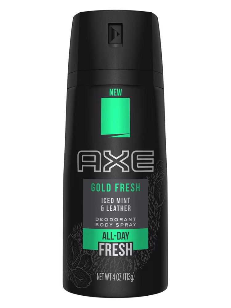 AXE Gold Fresh Iced Mint and Leather