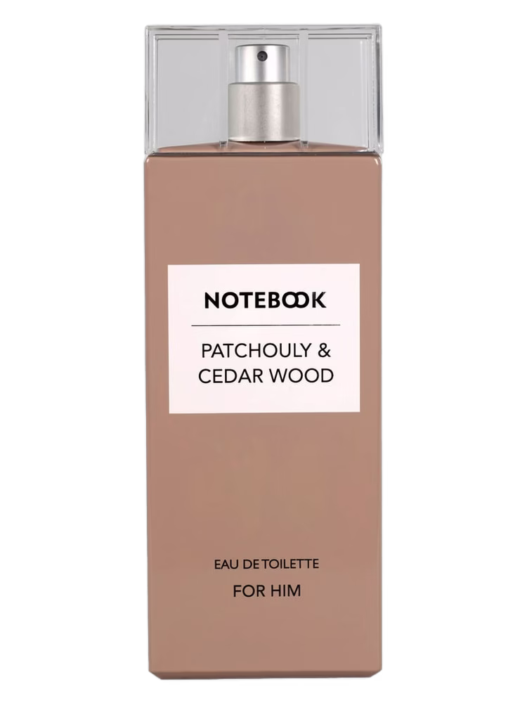 Notebook Patchouli & Cedarwood
