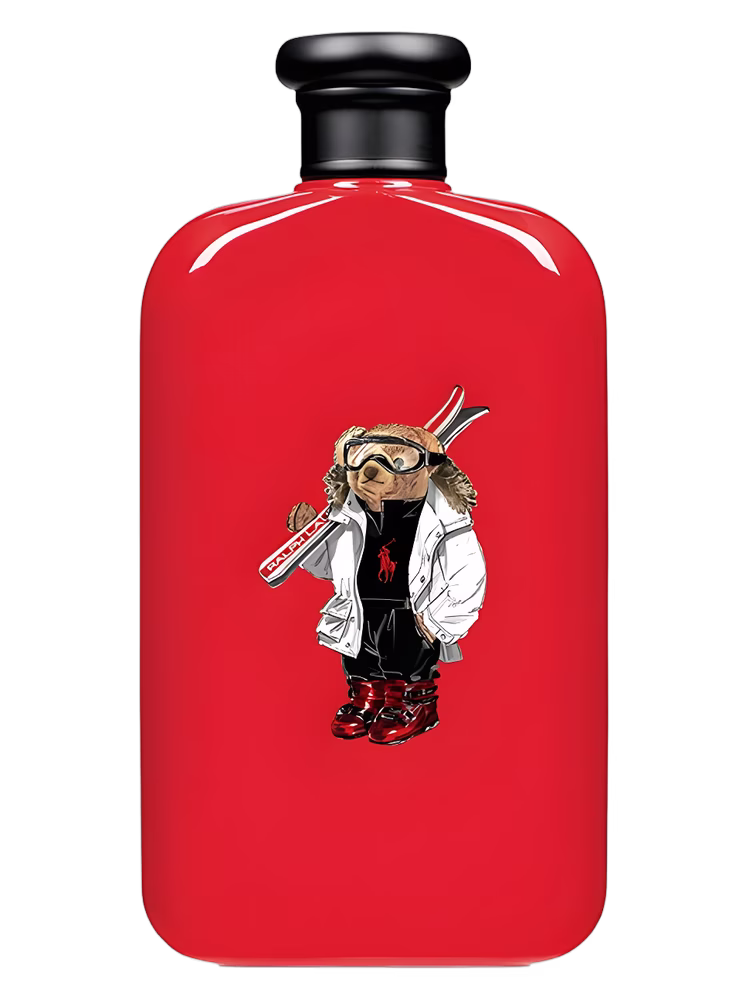 Ralph Lauren Holiday Bear Edition Polo Red