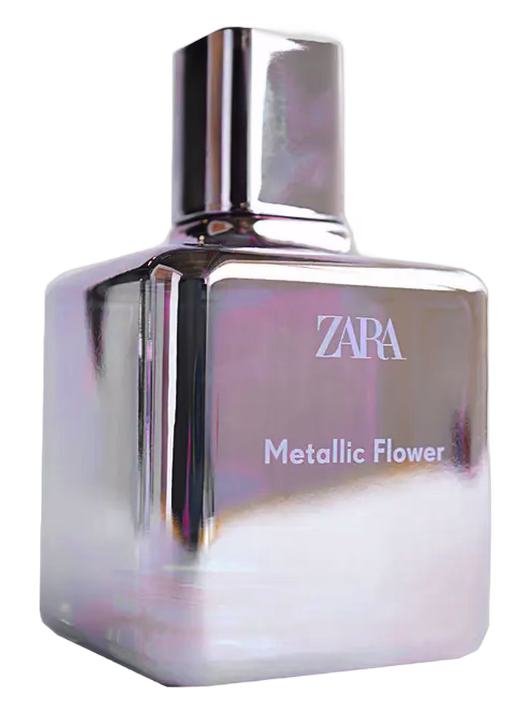 Zara Metallic Flower