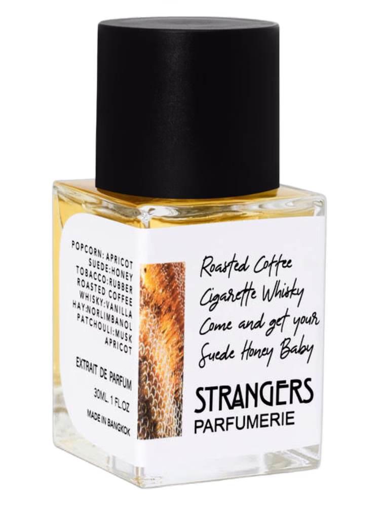 Strangers Parfumerie Roasted Coffee Cigarette Whisky Come And Get Your Suede Honey Baby
