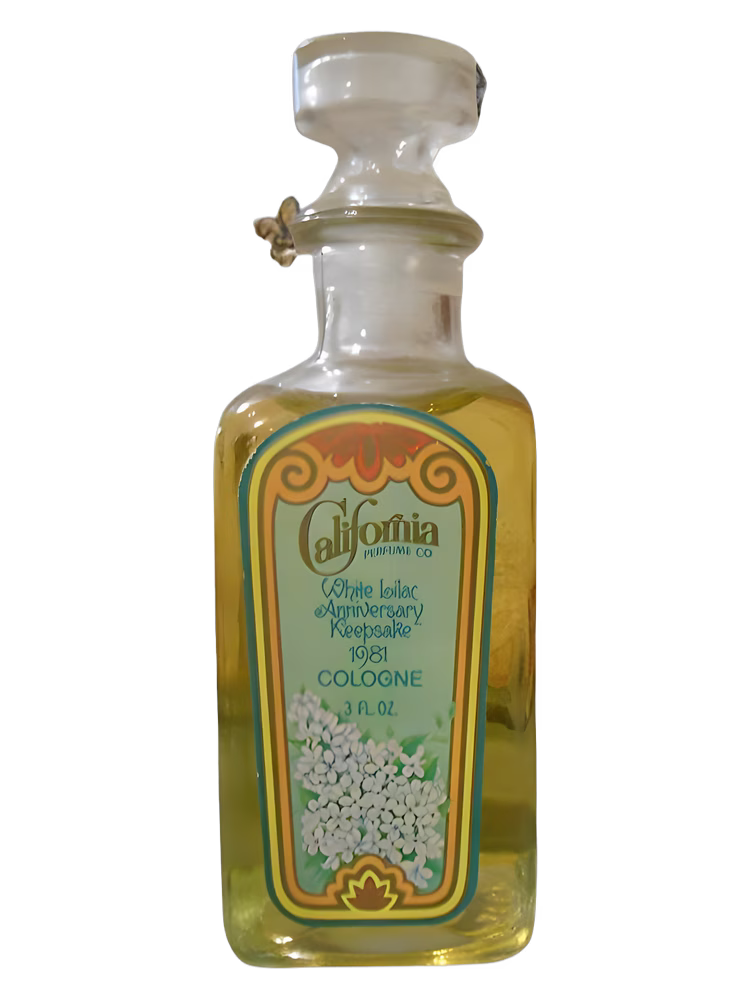 Avon California Anniversary Keepsake White Lilac