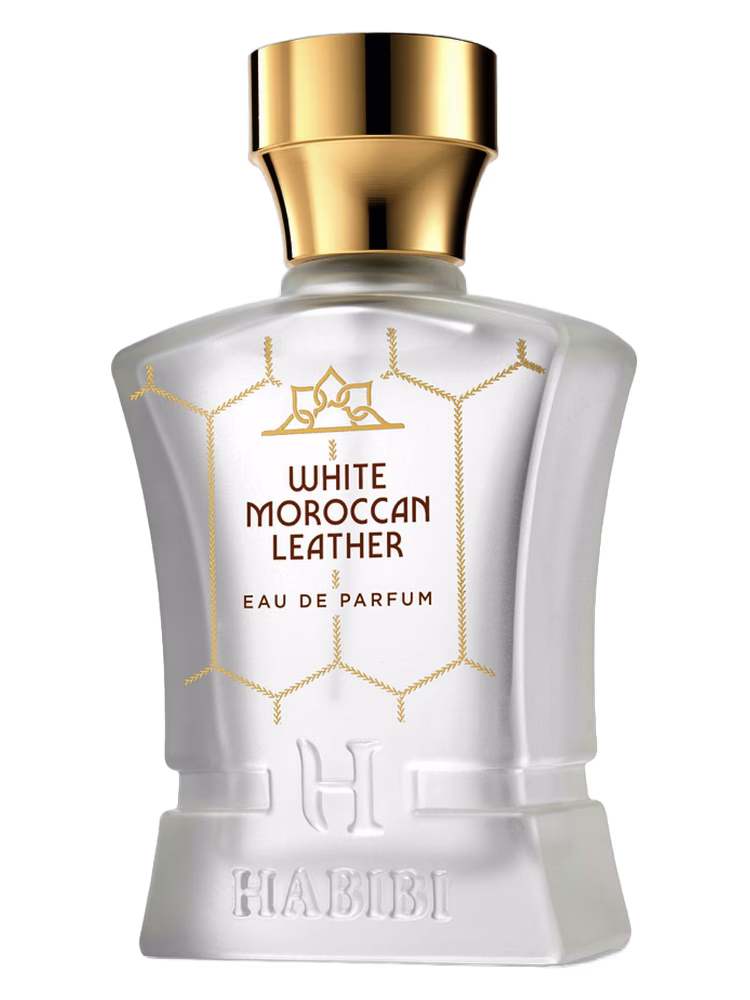 Habibi NY White Moroccan Leather