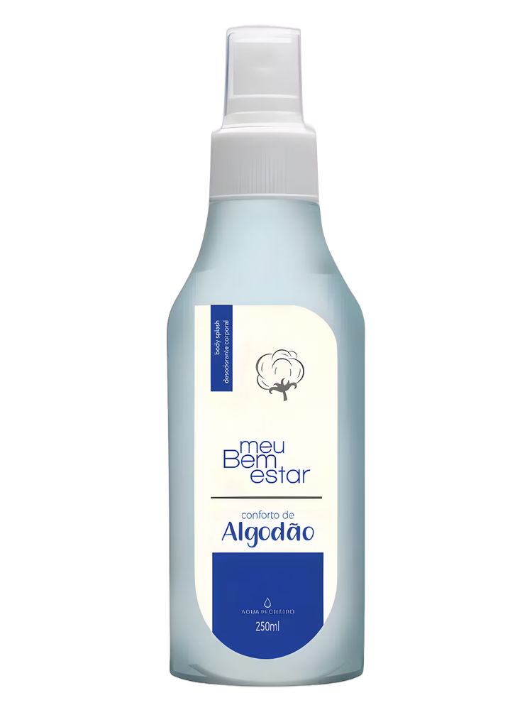 Água de Cheiro Meu Bem Estar Conforto de Algodão