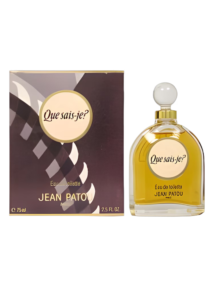 Jean Patou Que sais je?