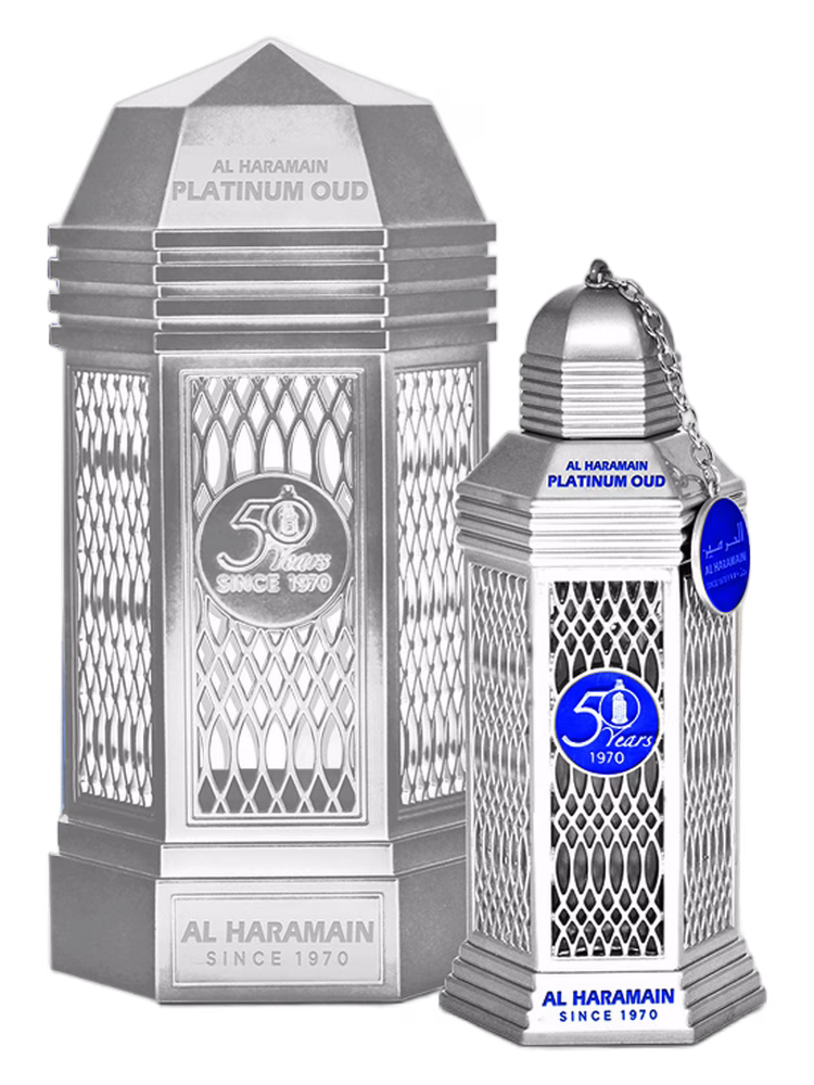 Al Haramain Perfumes 50 Years Platinum Oud